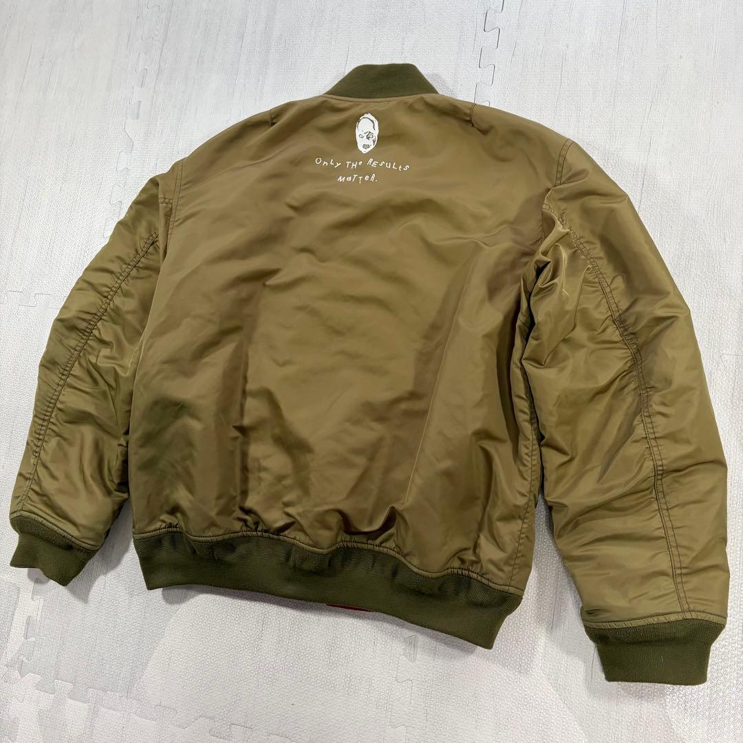 glamb ジョジョの奇妙な冒険 コラボ ma-1 ジャケット ディアボロ