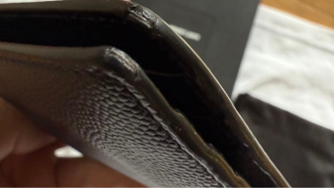 SAINT LAURENT マネークリップ付きカードケース