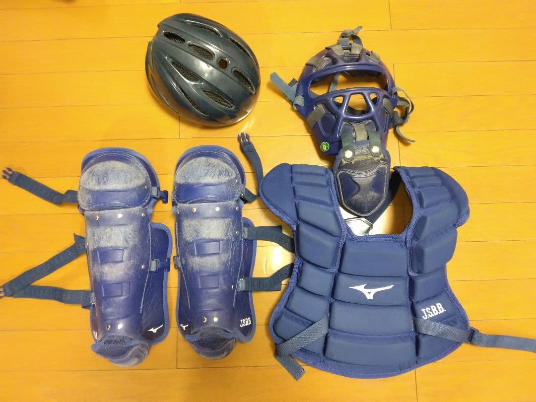 JSBBキャッチャー防具一式　少年用SSサイズ