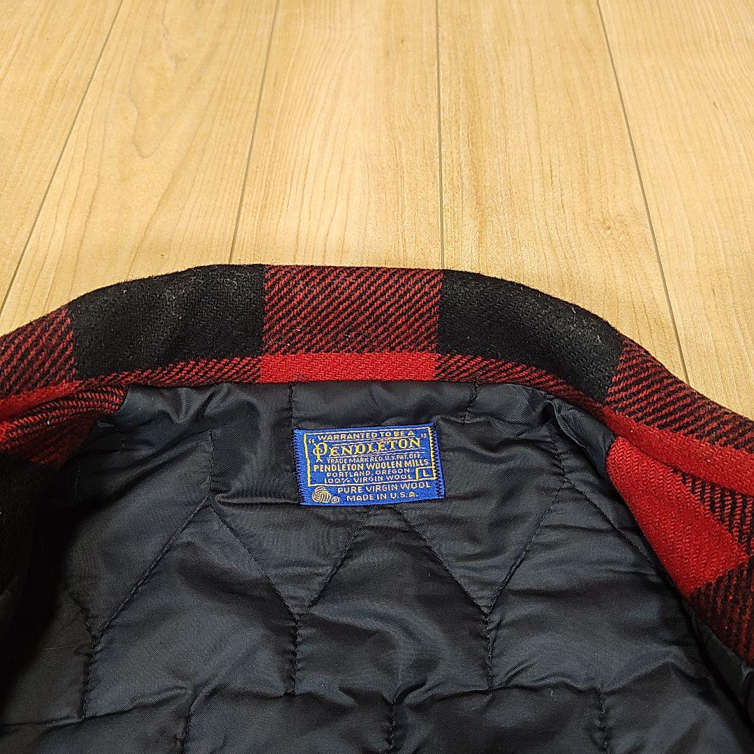 70s後半〜80s前半 ペンドルトン キルティング ウール USAヴィンテージ