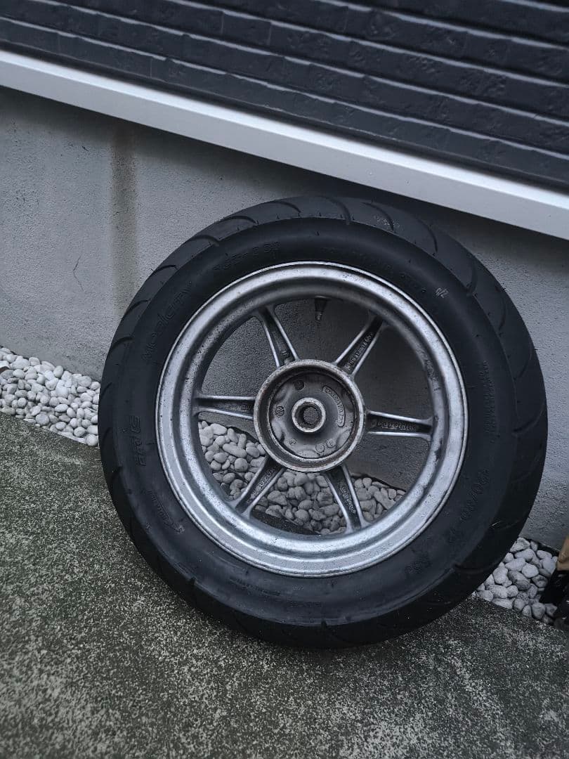 スズキZZ前後ホイール　ステム　ハンドル　ブレーキ