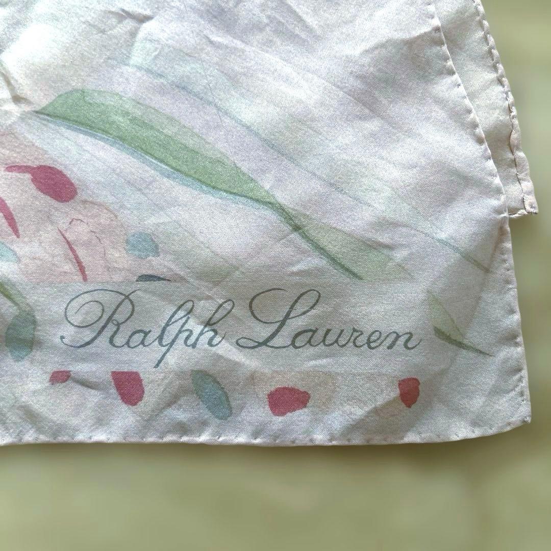 coko channel Ralpラルフローレンシル100%スカーフ