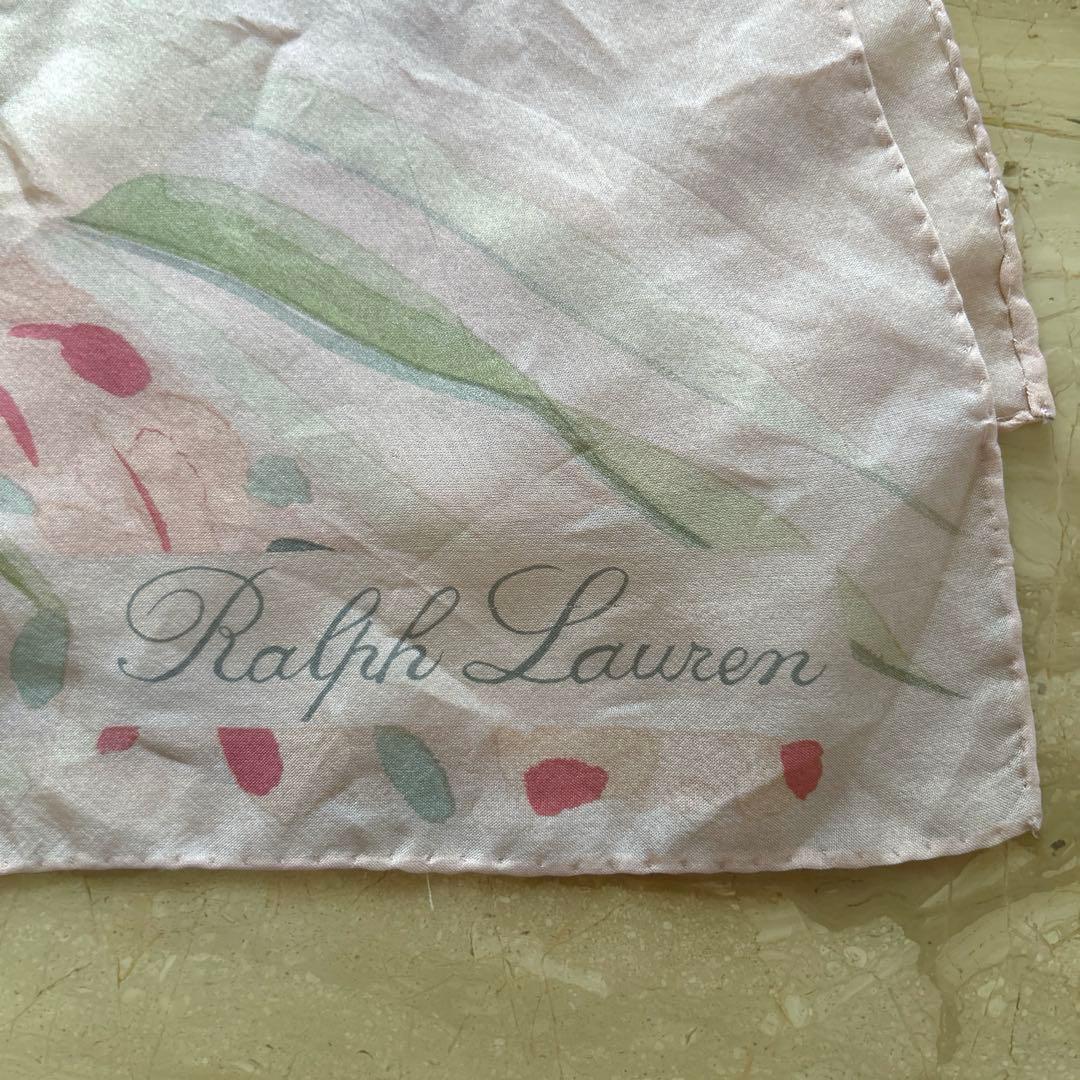 coko channel Ralpラルフローレンシル100%スカーフ