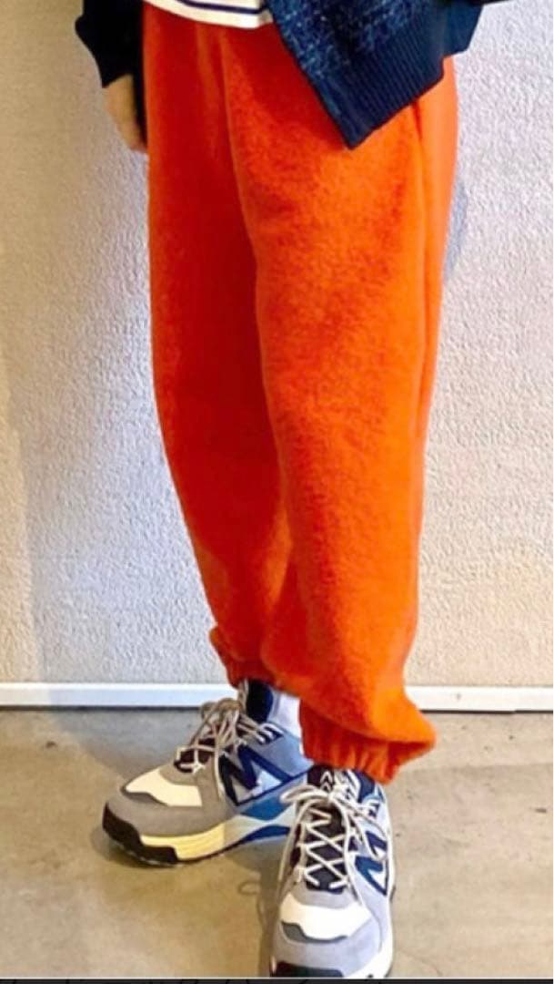 専用　journal standard Luxe オレンジ フリース ボアパンツ