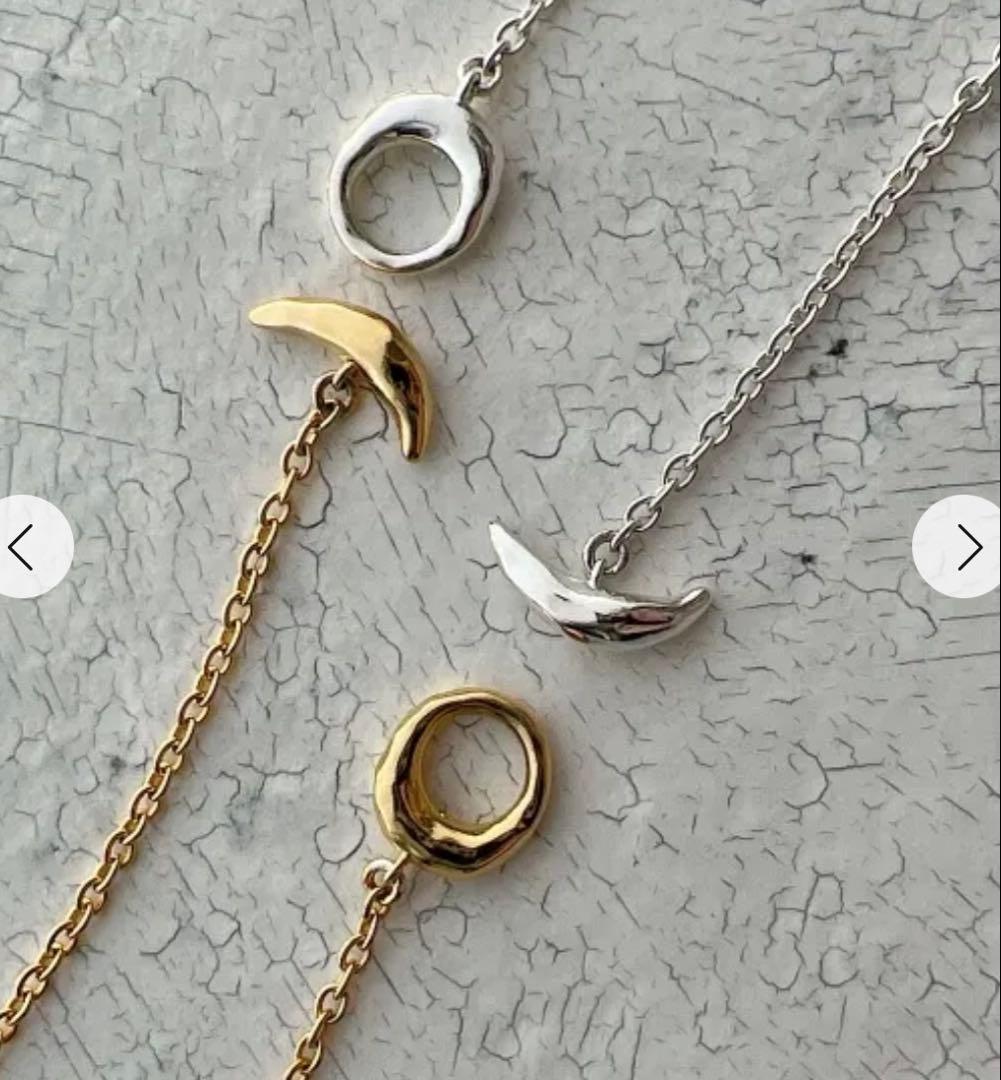 CHIEKO+ ダブルネックレス　LUNA double necklace