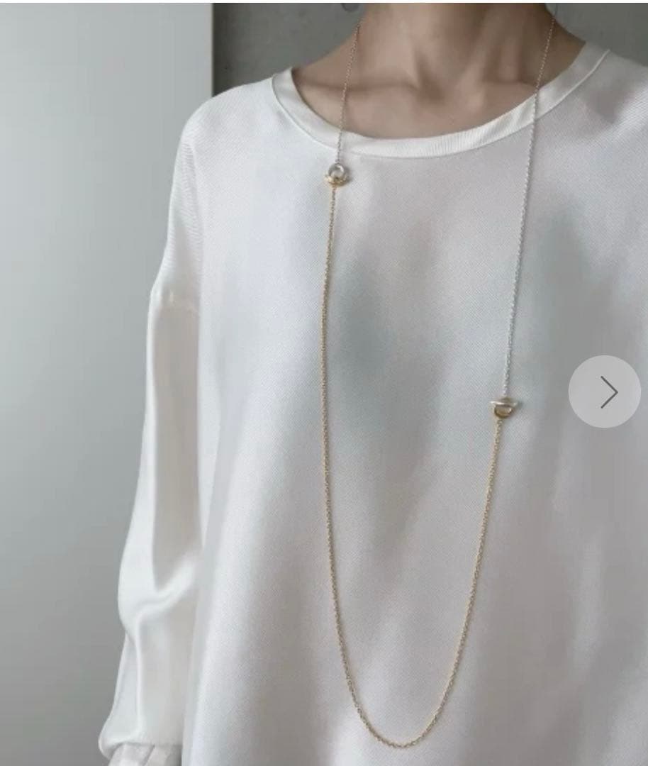 CHIEKO+ ダブルネックレス　LUNA double necklace
