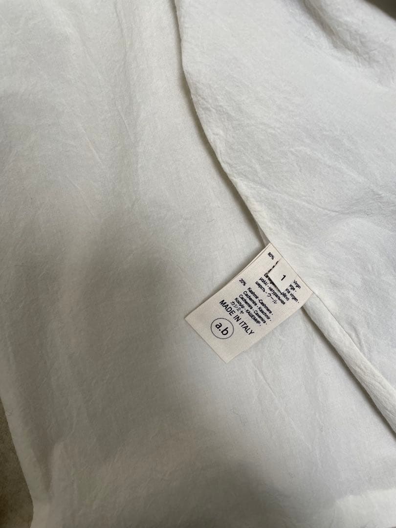 24AW_apuntob アプントビー ウールカシミアジャケット