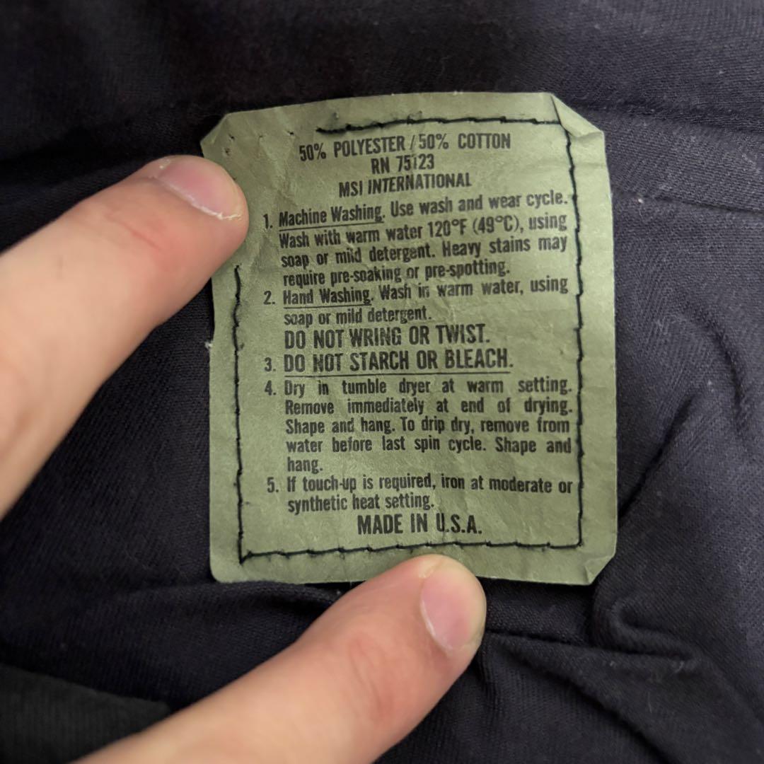 80s 米軍 タイガーストライプ カーゴパンツ 32 実物　官給品