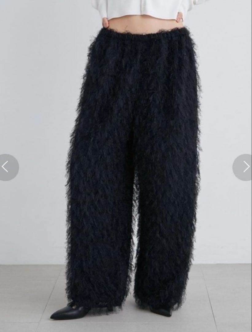 MIESROHE カットジャガードイージーパンツ ウォッシャブル