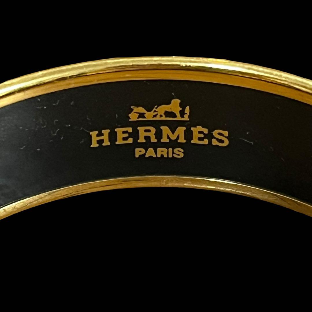 HERMES バングル GM エマイユ 七宝焼 エルメス ブレスレット