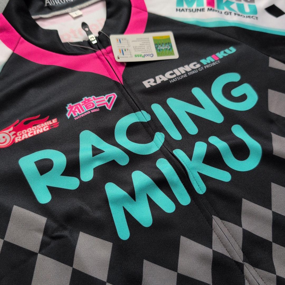 【未使用タグ付き】レーシングミク　サイクルジャージ　ねんどろいどイラスト　L
