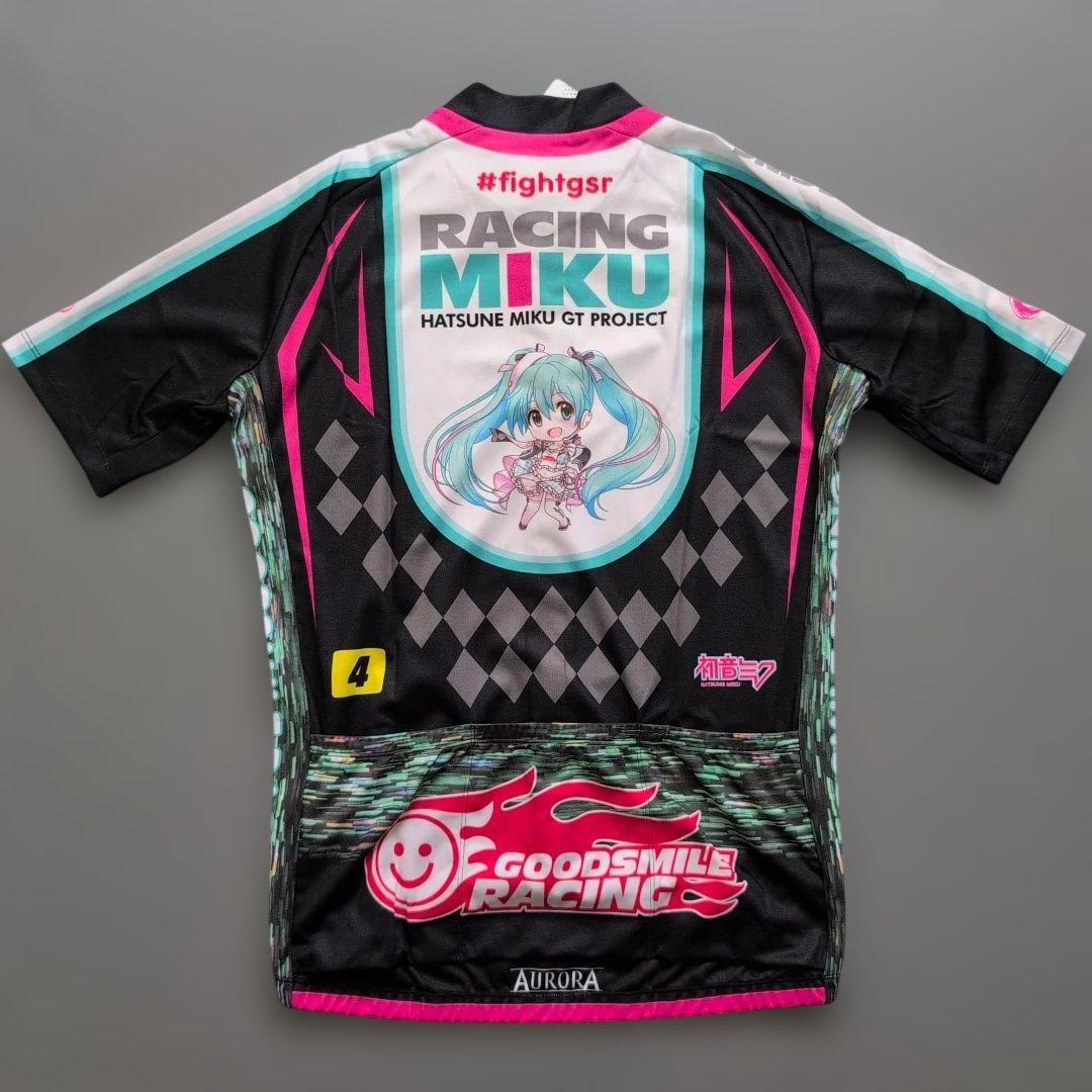 【未使用タグ付き】レーシングミク　サイクルジャージ　ねんどろいどイラスト　L