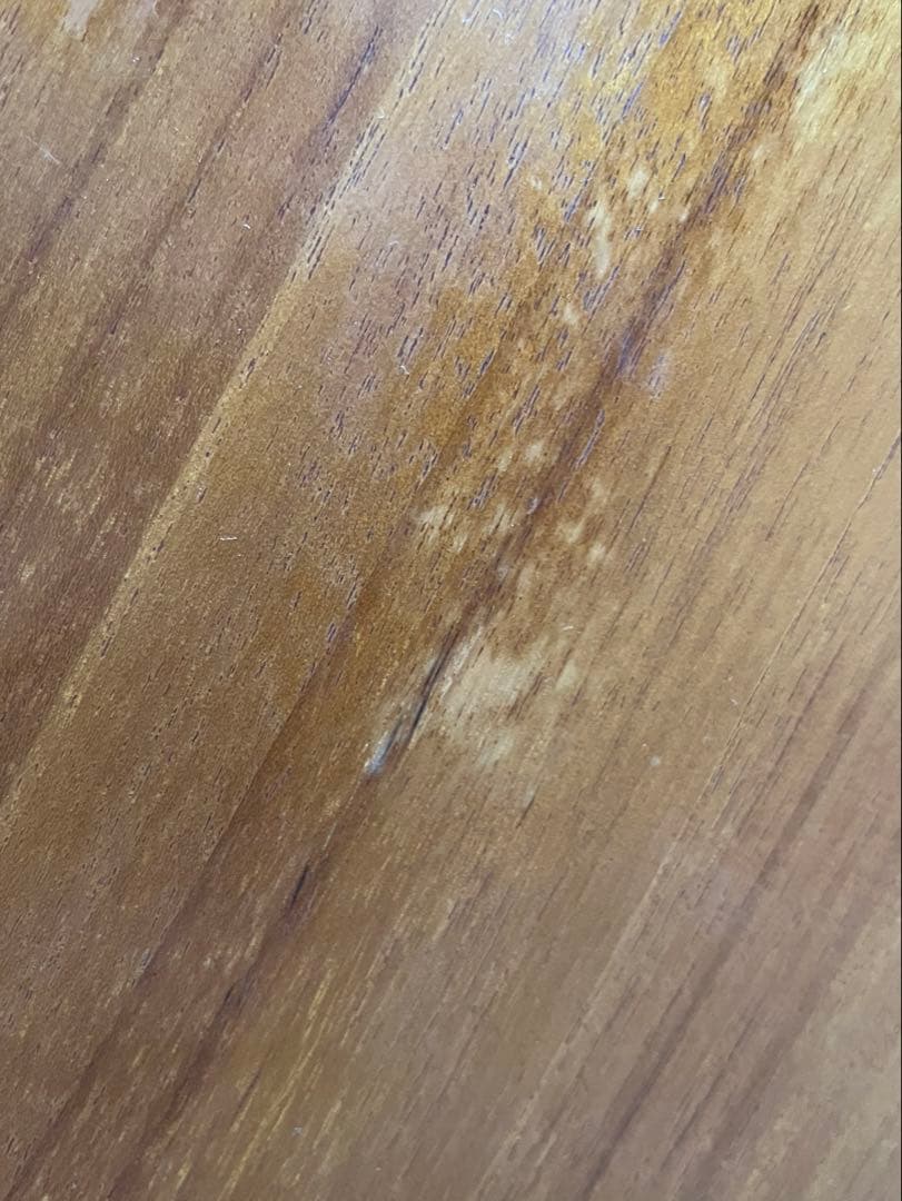 SCANTEAK 無垢材デスク チーク材 シンプル 木製机 北欧風 幅104cm