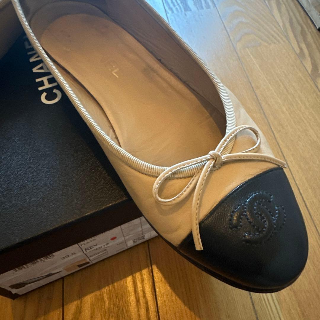 シャネル バレーシューズ　39.5