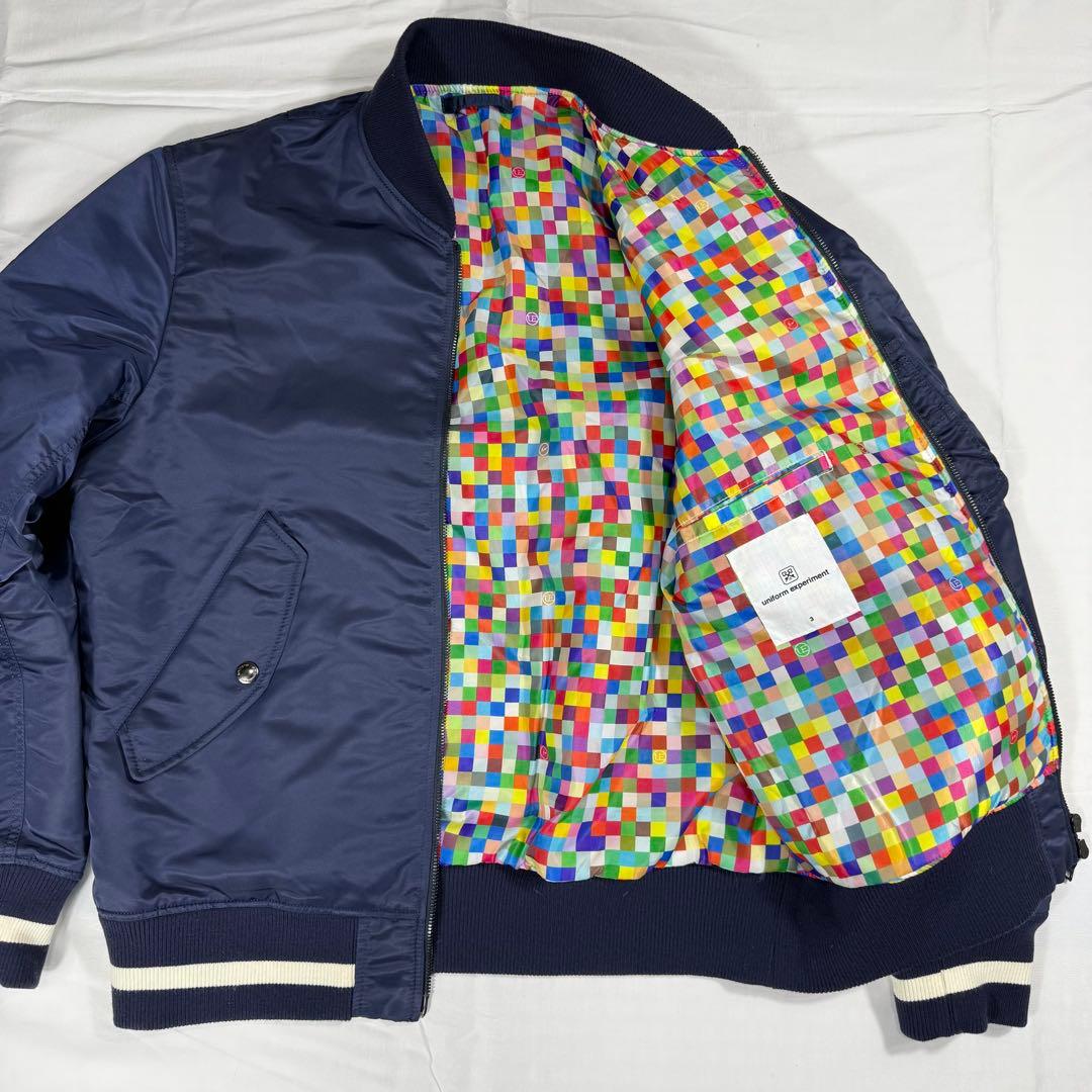 【美品】uniform experiment MA-1 フライトジャケット L