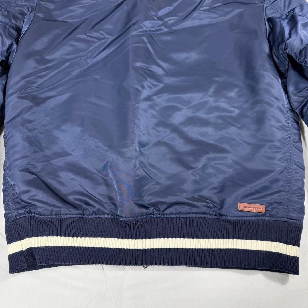 【美品】uniform experiment MA-1 フライトジャケット L