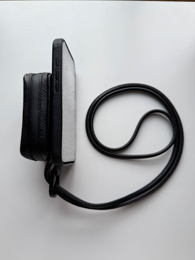 【objcts.io】ストラップ一体型マイクロバッグ＆iphoneケース