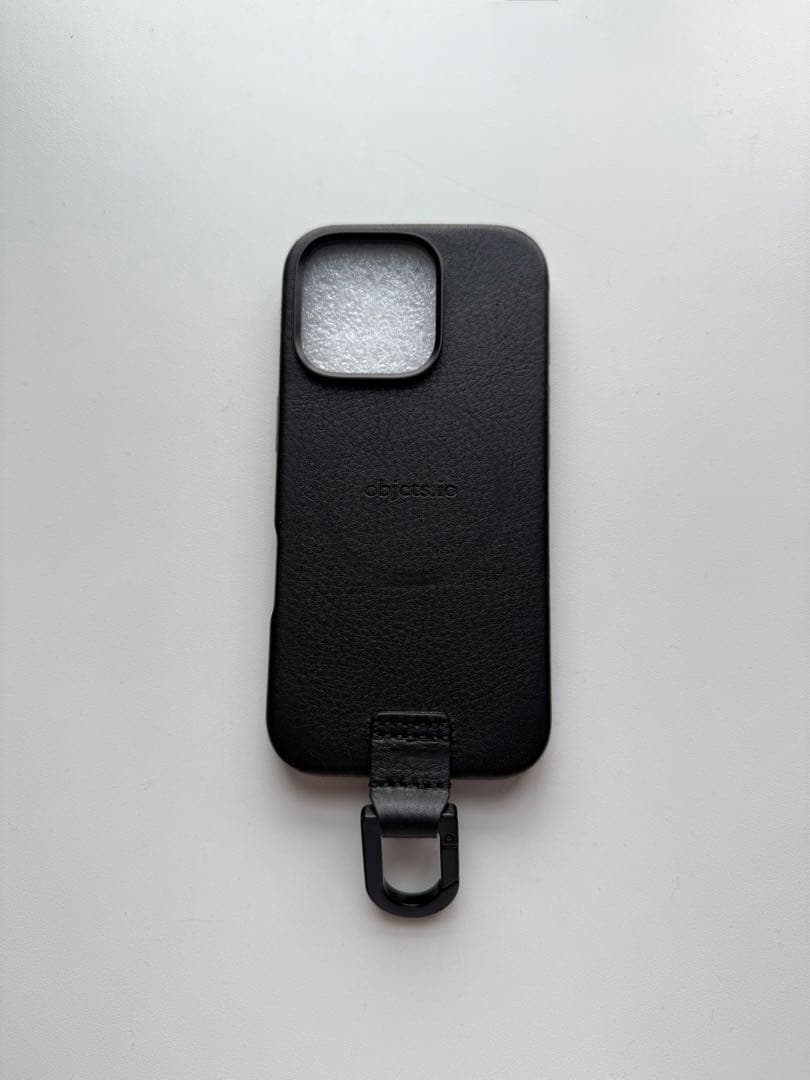 【objcts.io】ストラップ一体型マイクロバッグ＆iphoneケース