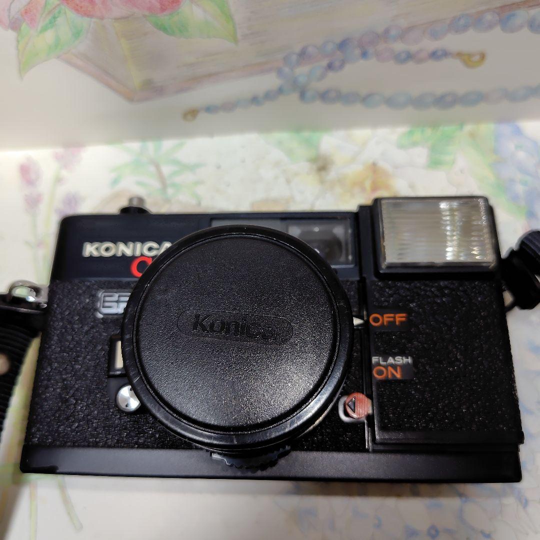 【露出計OK❕文字消え無し 美品 動作品】ピッカリ コニカ C35EF