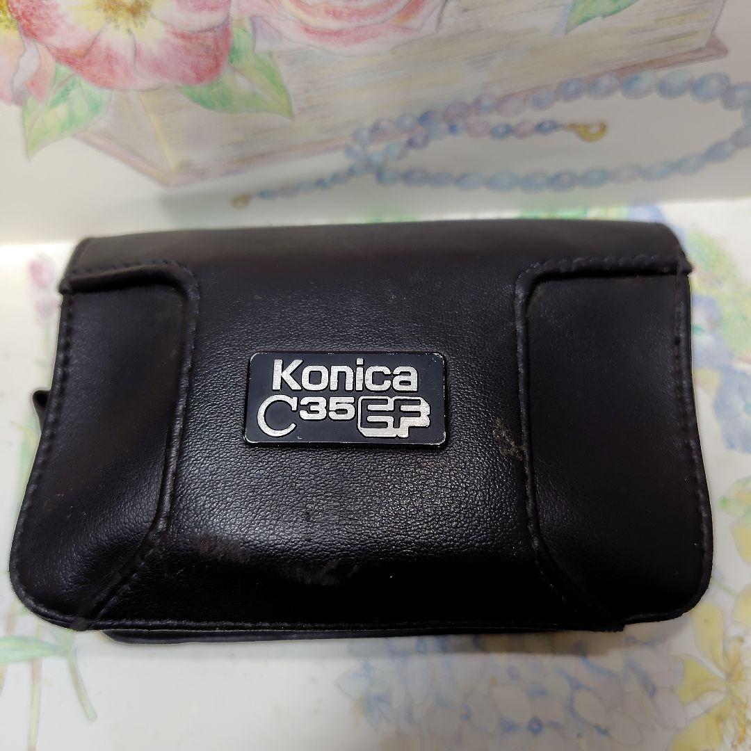 【露出計OK❕文字消え無し 美品 動作品】ピッカリ コニカ C35EF