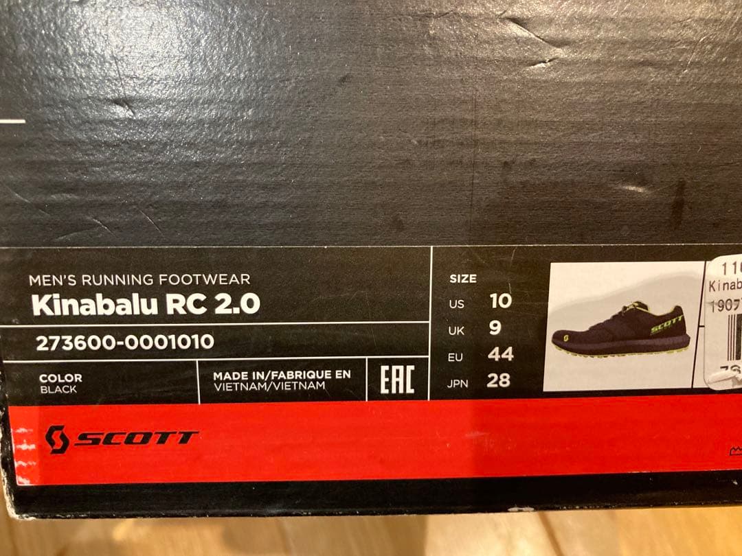 【新品】トレラン　スコット ランニング・シューズ キナバル RC 2.0