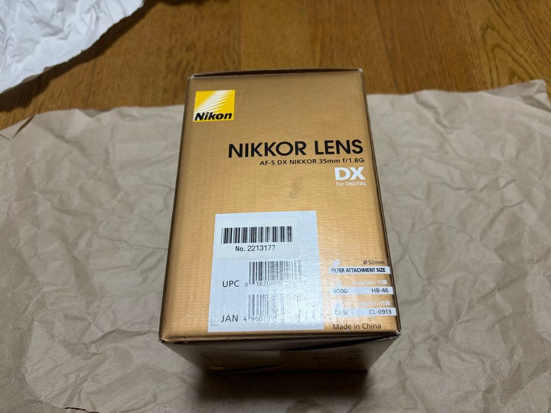 ⭐︎美品⭐︎ニコン35mm単焦点 NIKKOR AF-S DX 35mmf/1.8G