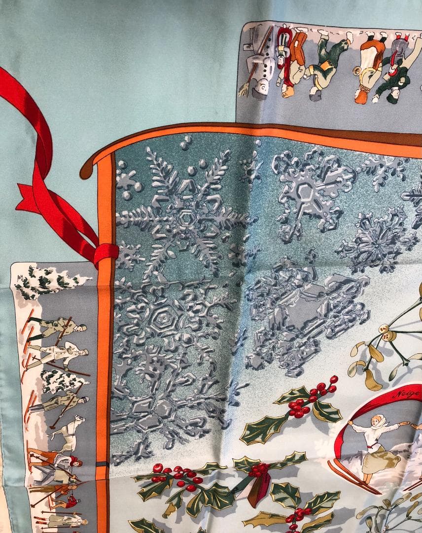 エルメス大判スカーフ　去年の雪