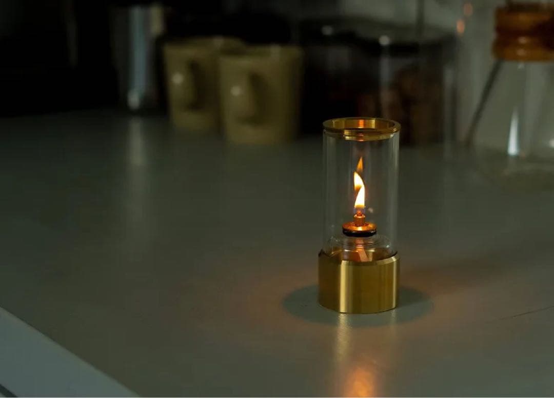 炎が“踊る”室内用オイルランプ | ダンシングランプ