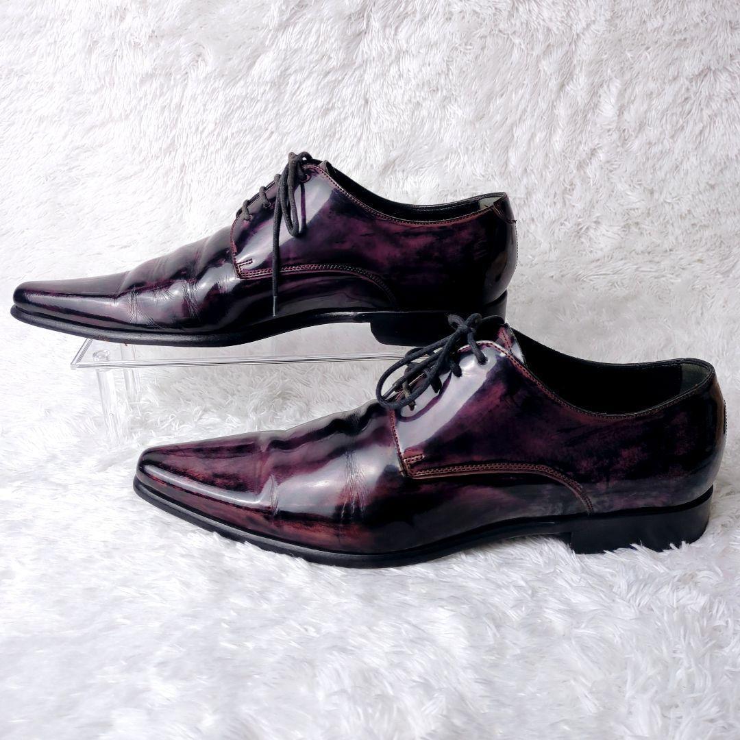 DOLCE&GABBANA ドルチェアンドガッバーナ ドレスシューズ パープル