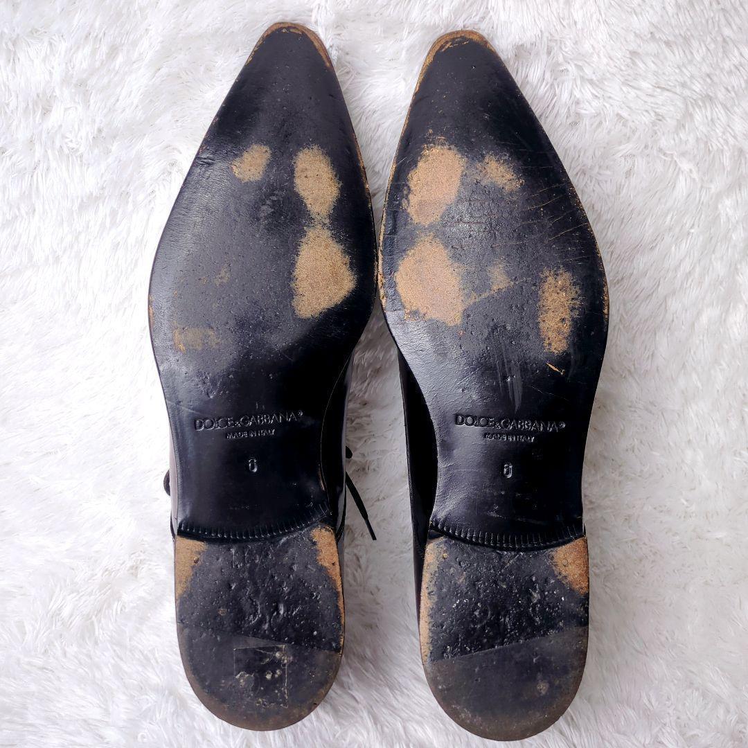 DOLCE&GABBANA ドルチェアンドガッバーナ ドレスシューズ パープル