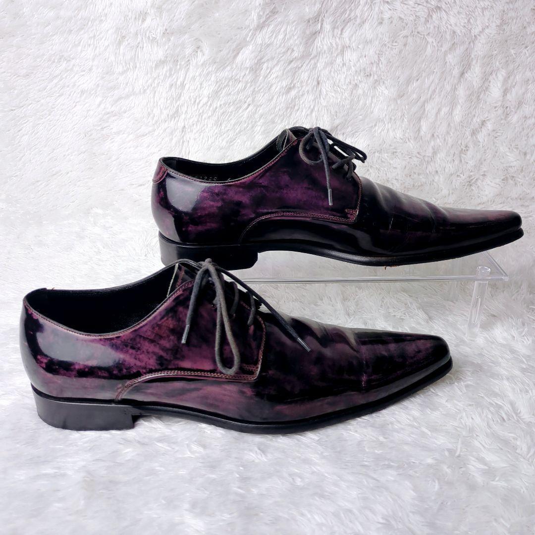 DOLCE&GABBANA ドルチェアンドガッバーナ ドレスシューズ パープル