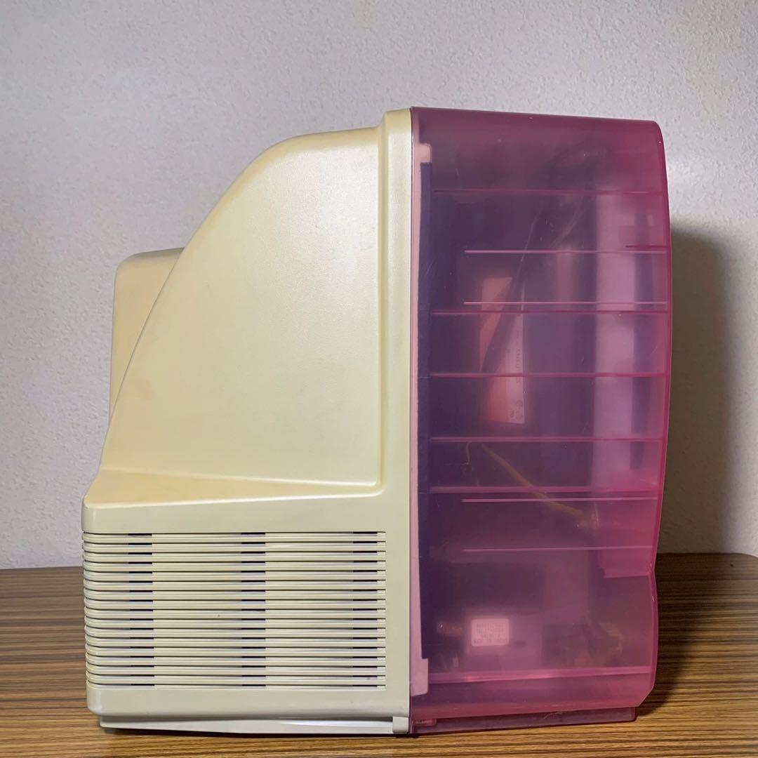 ブラウン管テレビ VHS レトロ ピンク スケルトン