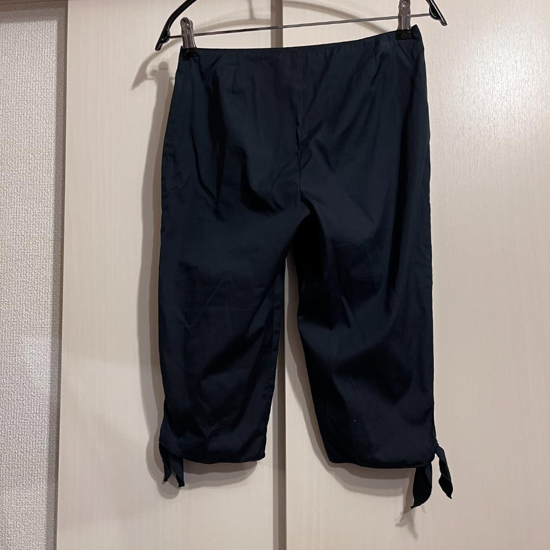 miu miu　白タグクロップドボトム　38size ak213