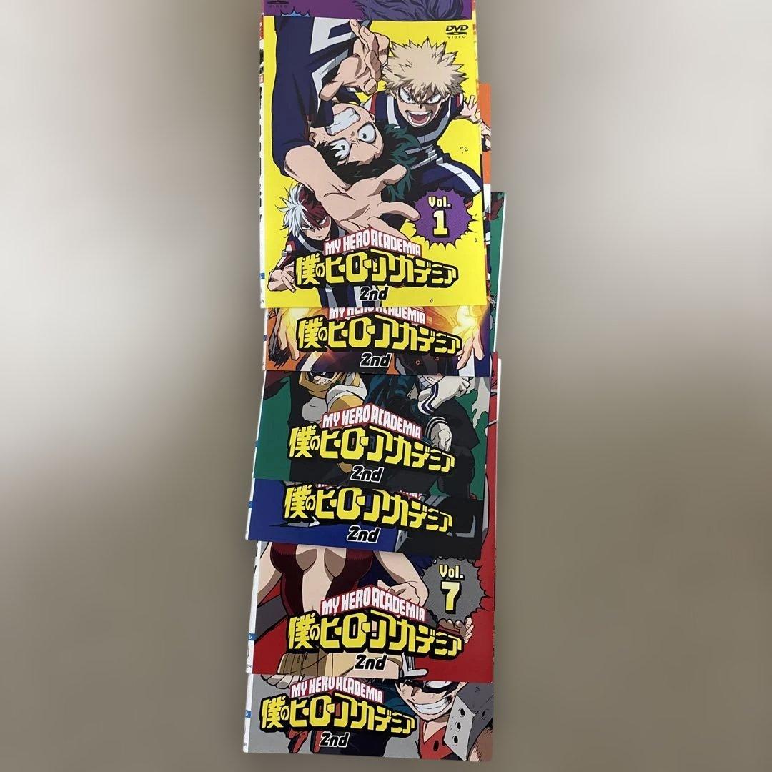 僕のヒーローアカデミアDVD1期〜5期の5まで➕映画２枚
