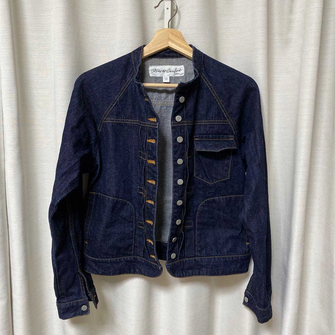 しろくまさん専用　sisisi スースースー　デニムジャケット 38サイズ