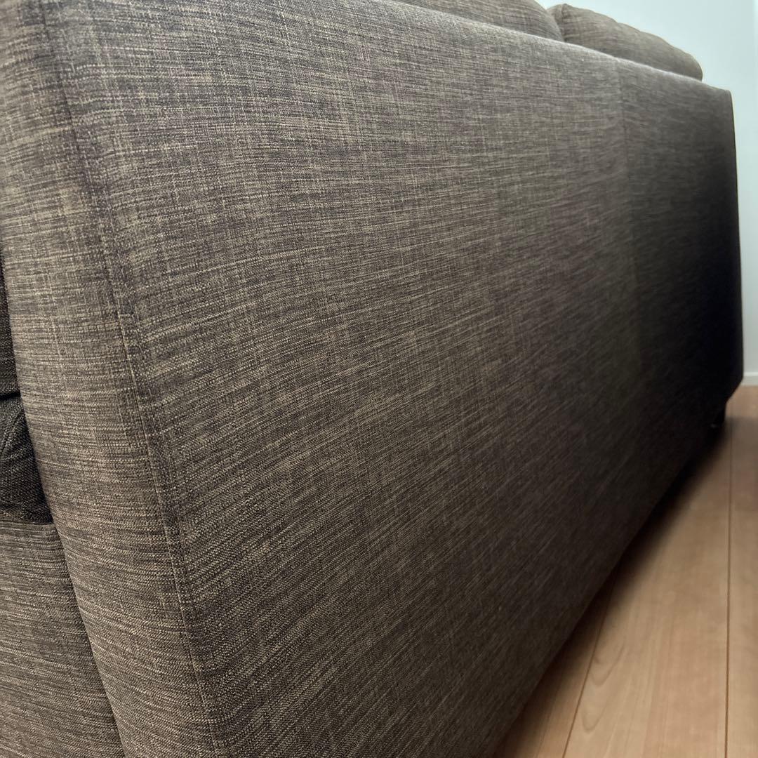 レイコージャパン　3人掛けソファ ブラウン