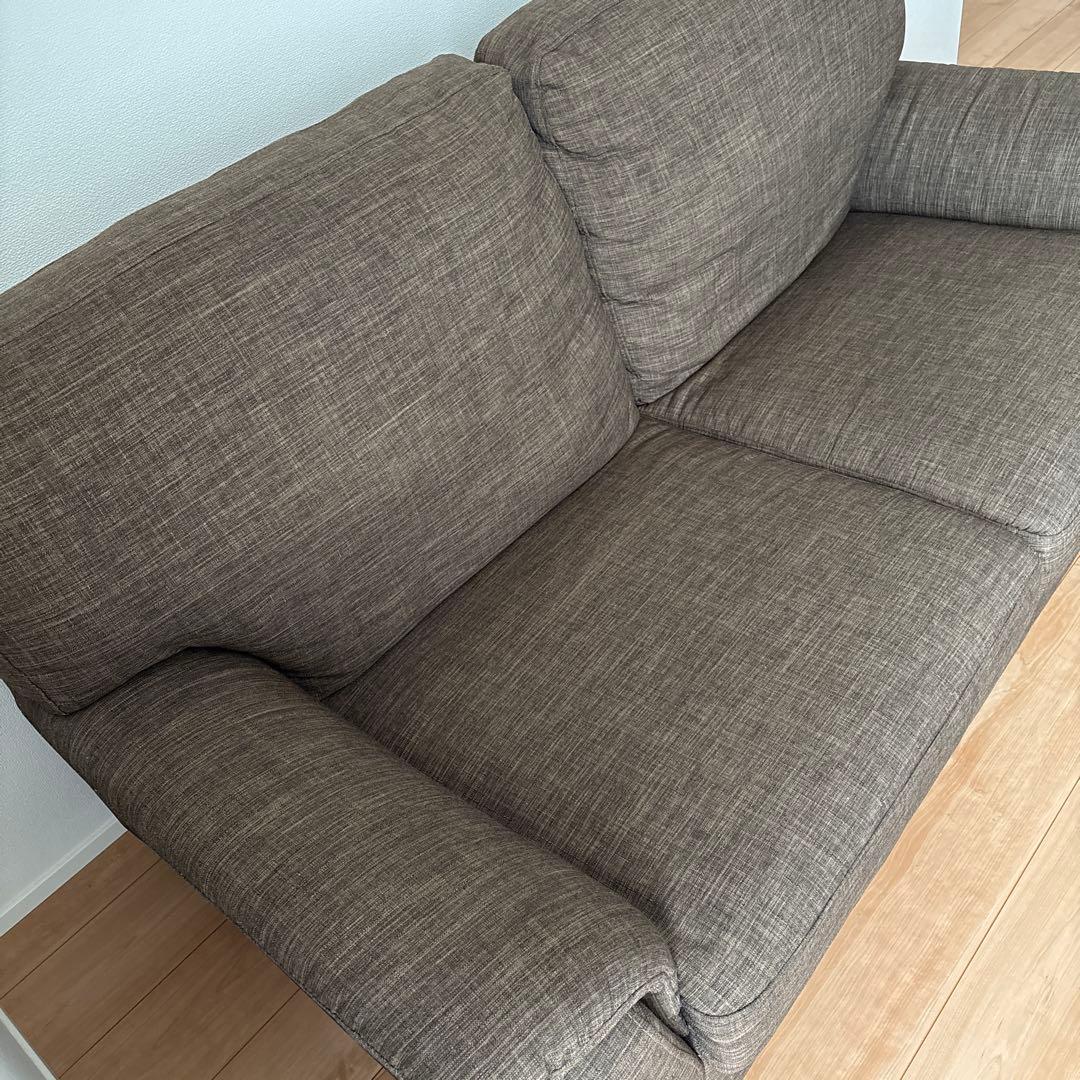 レイコージャパン　3人掛けソファ ブラウン