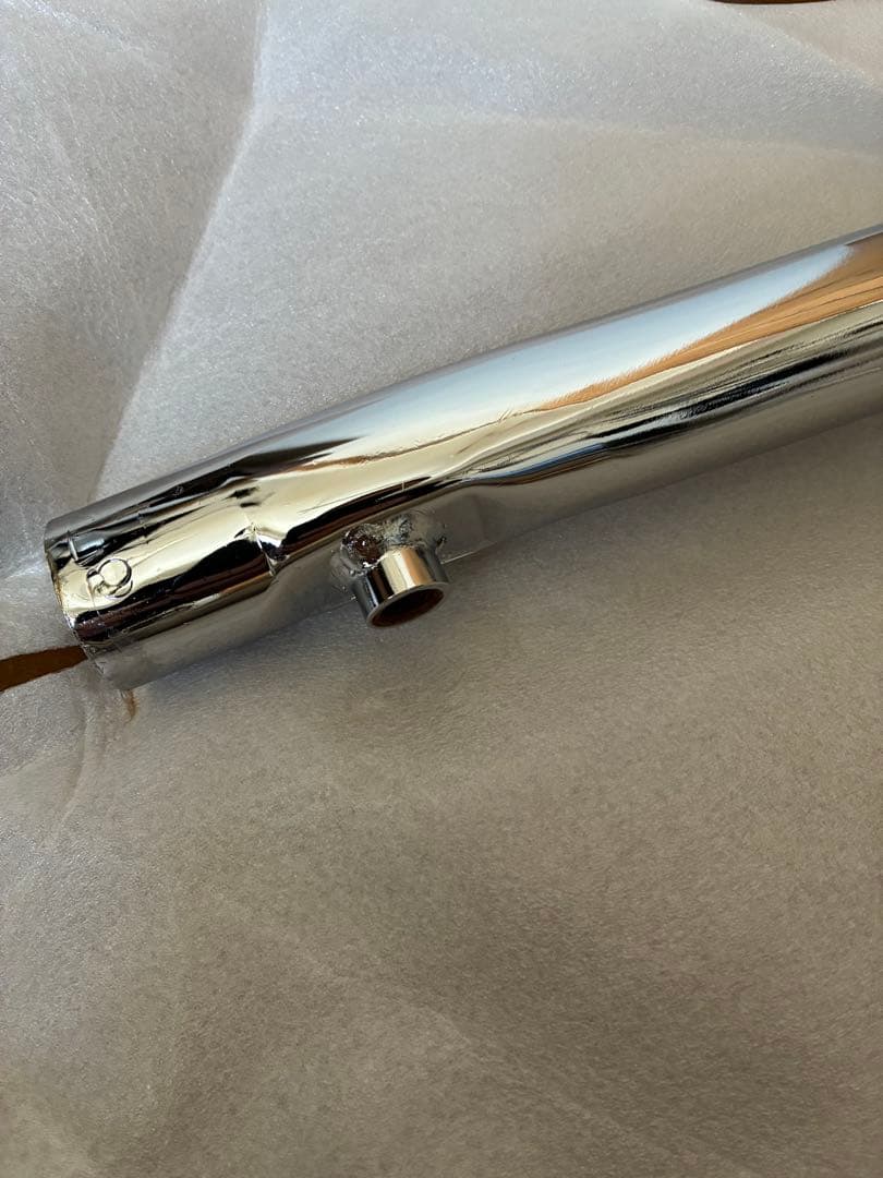 大和ステンレス マフラー 中音 新品エキパイ付 エストレヤ 250TR おまけ付