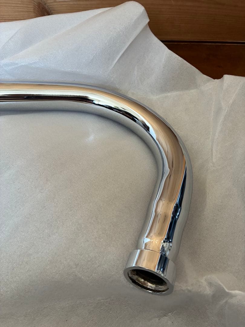 大和ステンレス マフラー 中音 新品エキパイ付 エストレヤ 250TR おまけ付