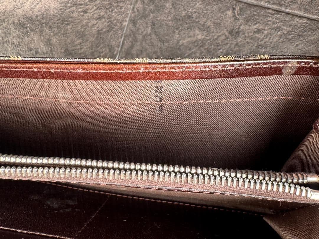 FENDI フェンディ ズッカ柄 長財布 ブラウン 正規品 ヴィンテージ