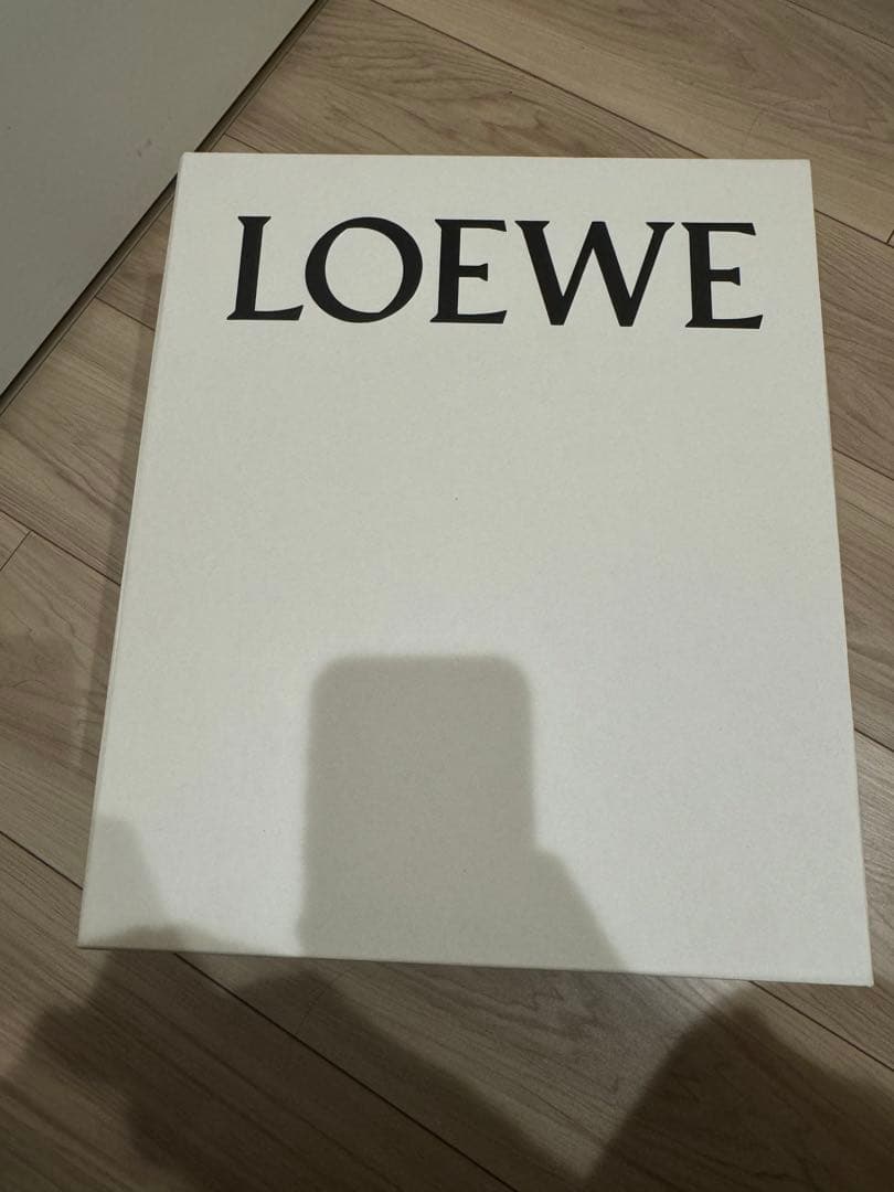 Loewe muffler logo ロエベ　ロゴマフラー