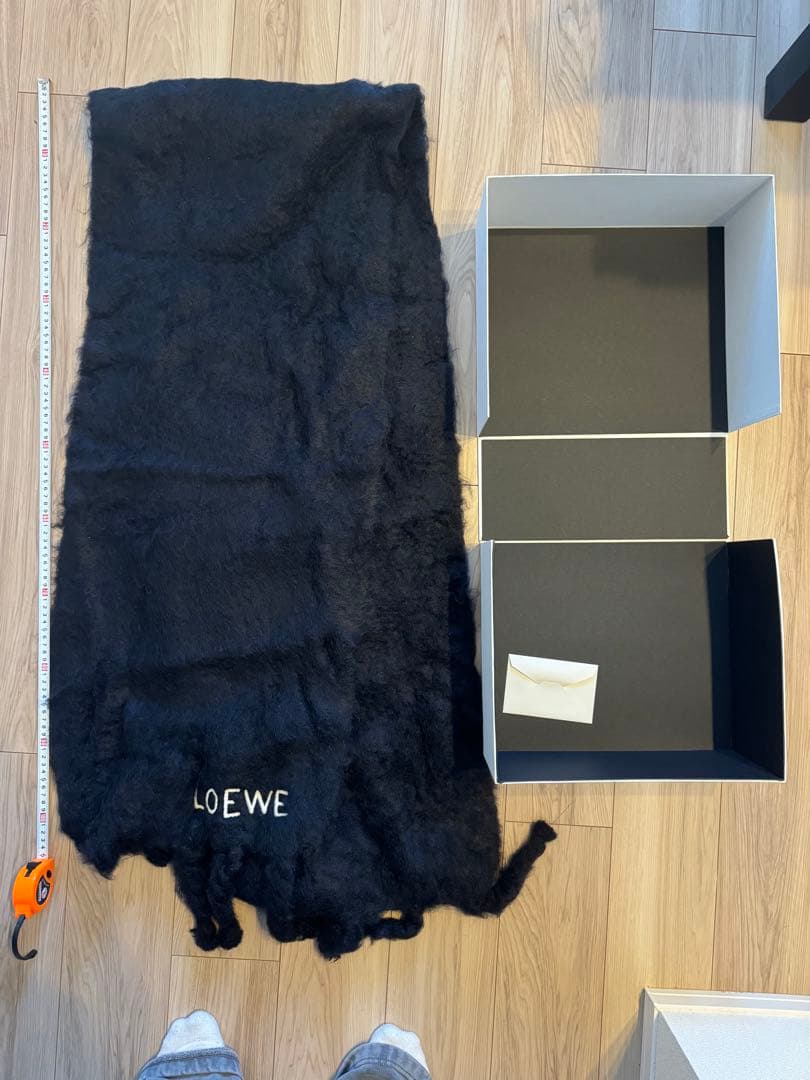 Loewe muffler logo ロエベ　ロゴマフラー