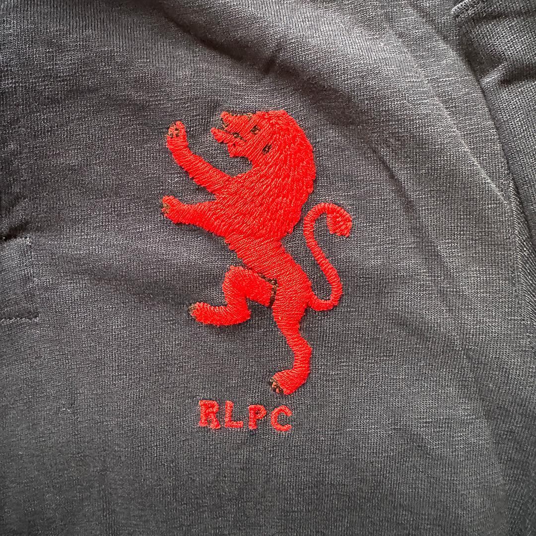 【現行タグなし未使用】ポロラルフローレン ラグビーシャツ 長袖 ネイビー L