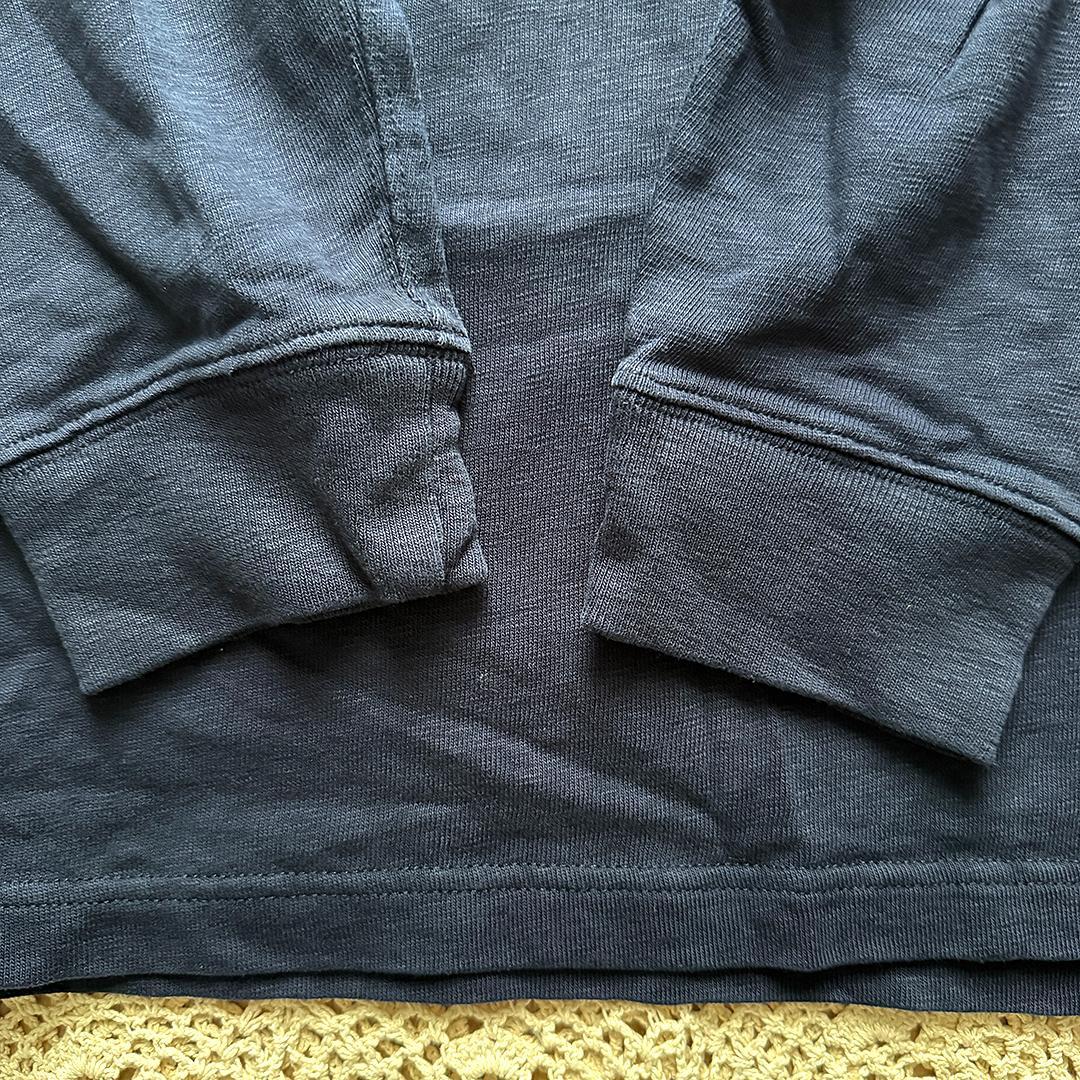 【現行タグなし未使用】ポロラルフローレン ラグビーシャツ 長袖 ネイビー L