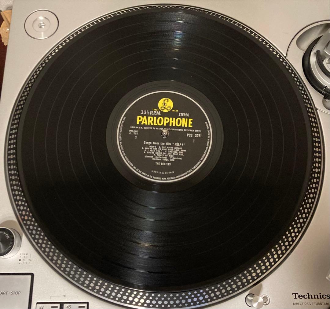 THE BEATLES HELP! UKオリジナル/stereoレコード超初期盤