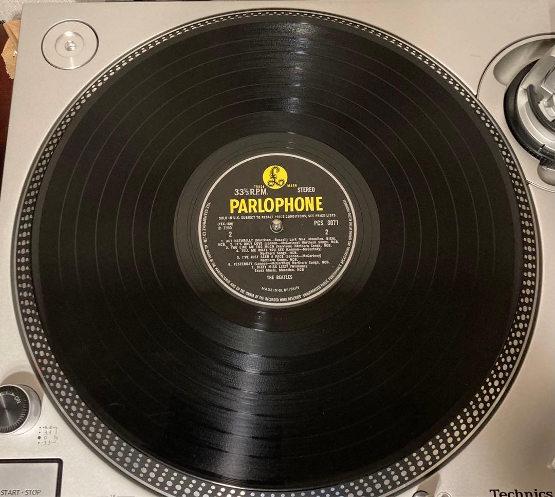 THE BEATLES HELP! UKオリジナル/stereoレコード超初期盤