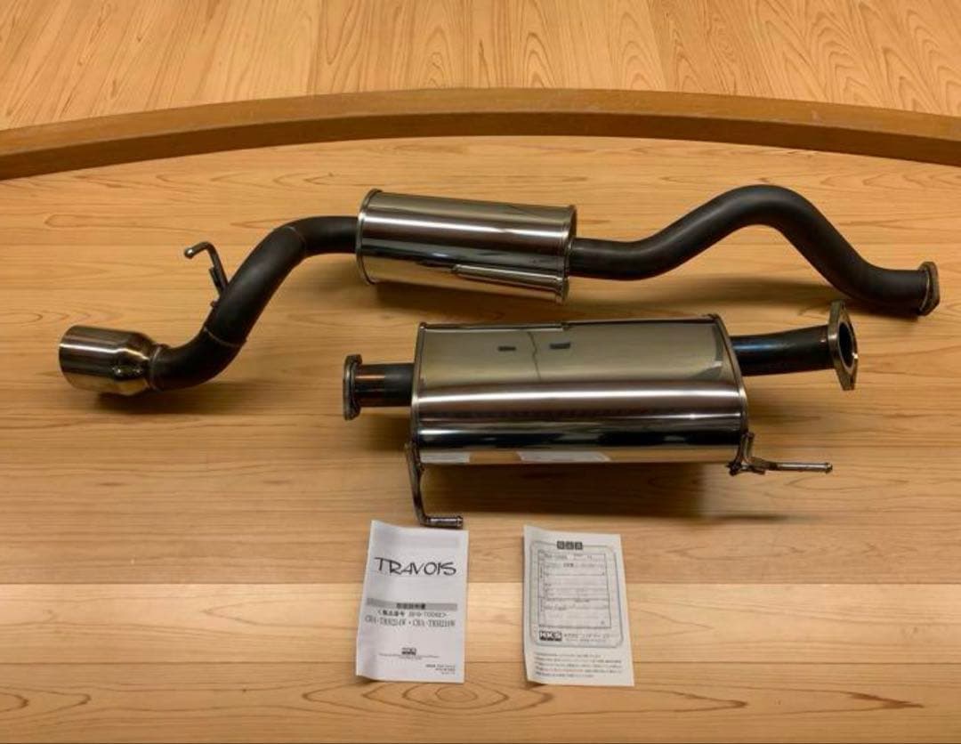 HKS TRAVOIS マフラー　ハイエース　GL 車検対応