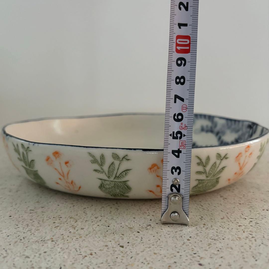 つちやまり　大皿プレート