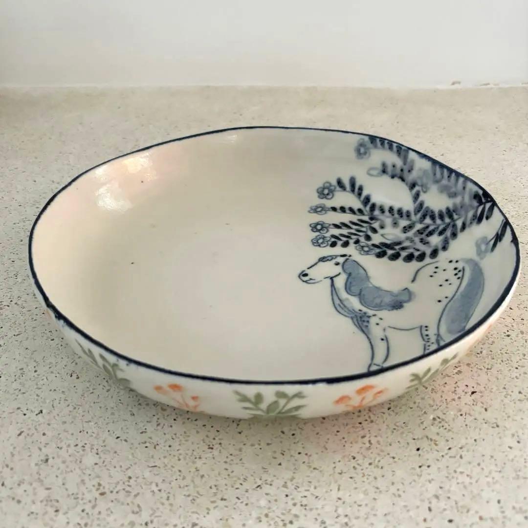 つちやまり　大皿プレート