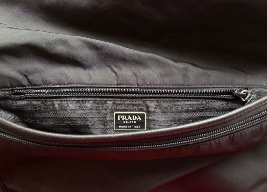 【正規品】プラダ　PRADA ナイロンメッセンジャーショルダーバッグ